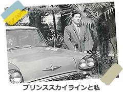 プリンススカイラインと村田